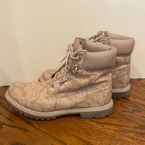 Rare Paisley Timberland Boots